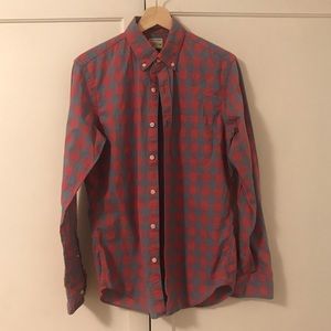 J. Crew Slim Plaid Button-Up